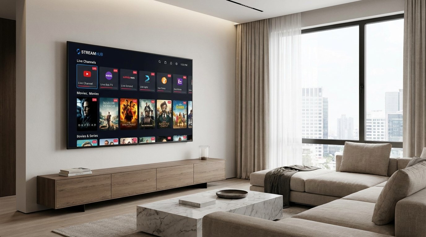 Smart TV (Samsung/LG/Sony) streaming IPTV Ireland Subscription
